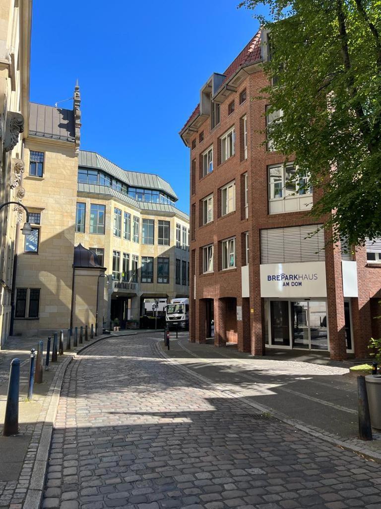 Modernes Studio Am Bremer Dom Mit Balkon 外观 照片
